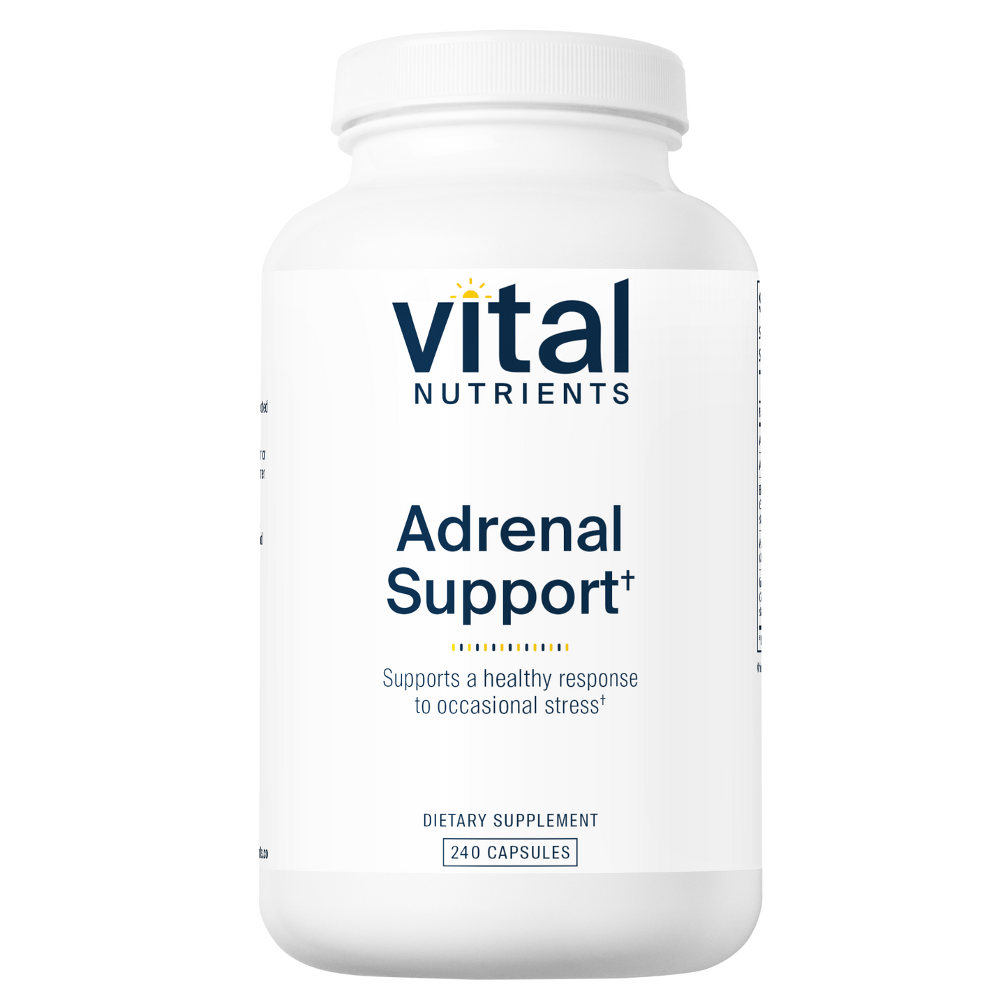 Vital Nutrients Adrenal Support* 60 Caps thumbnail 3