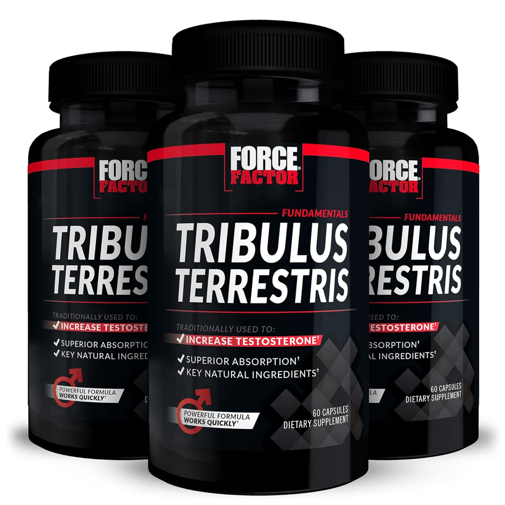 Force Factor Fundamentals Tribulus Terrestris - Natural Testosterone Booster - 60 Capsules - Powerful Formula for Superior Absorption & Quick Results thumbnail 6