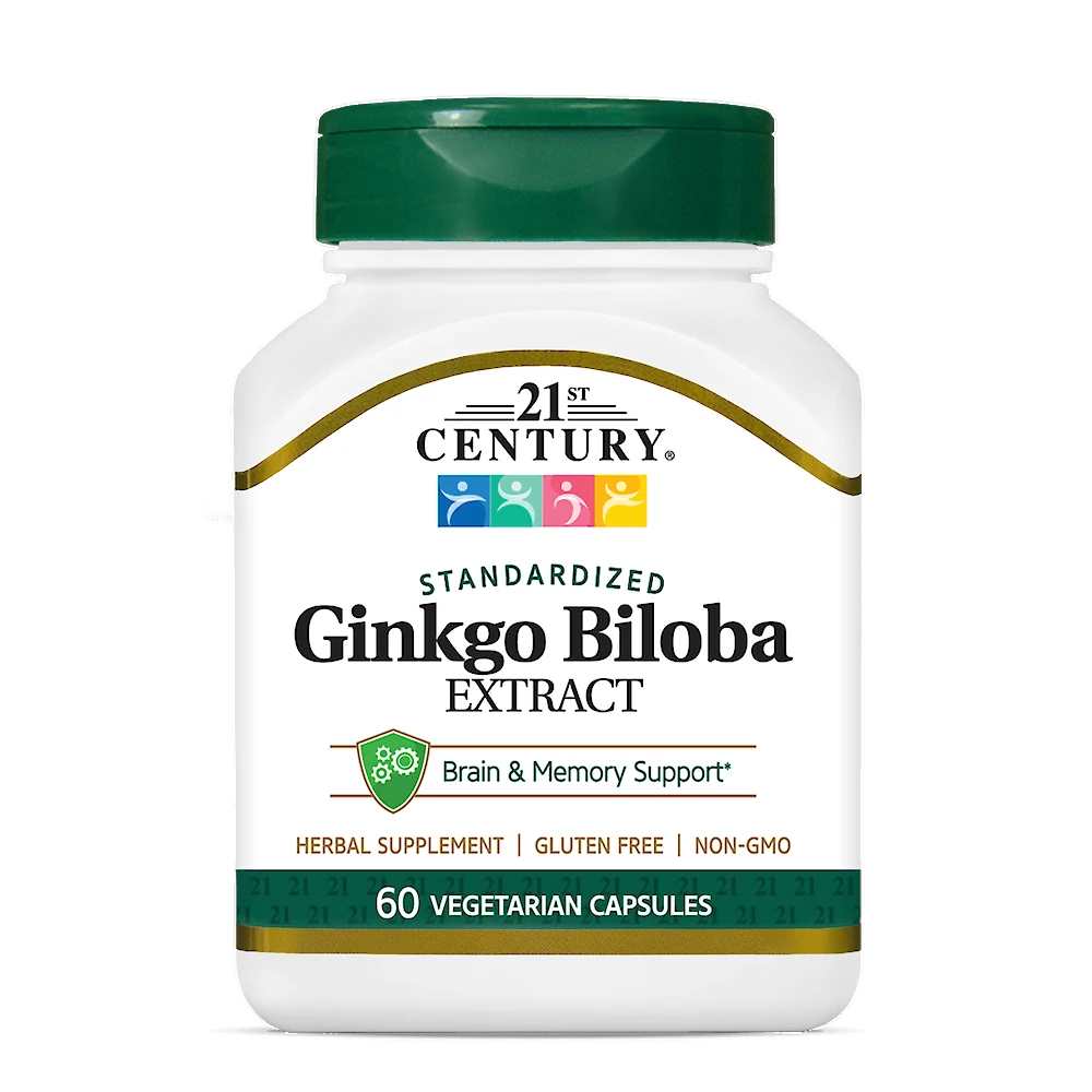 21st Century Ginkgo Biloba Extract Standardized 200 Caps thumbnail 2