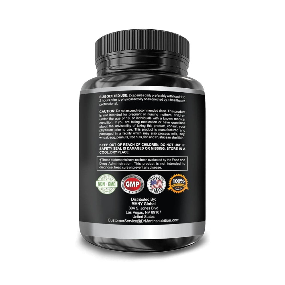 Super Strength 1590mg Dr. Martin's Nutrition HORNY GOAT WEED thumbnail 3