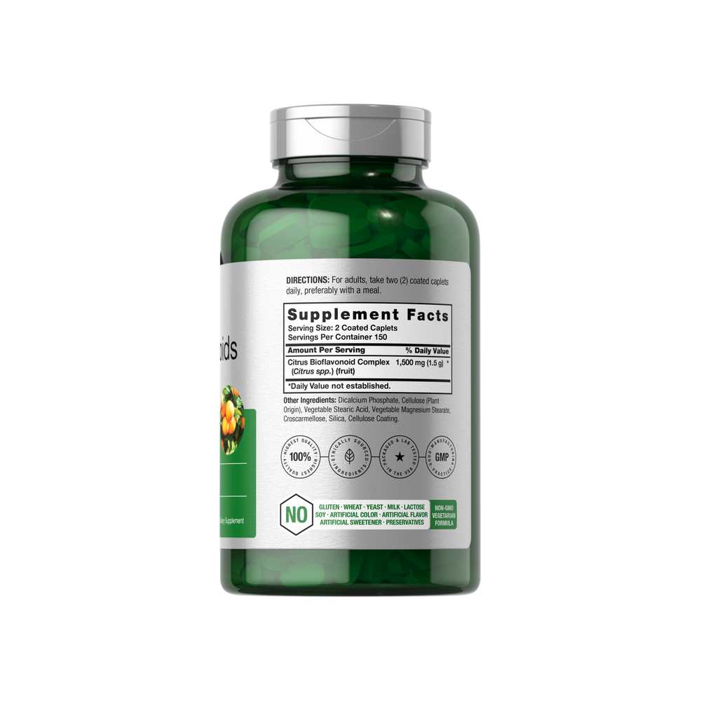 Horbäach Citrus Bioflavonoids Complex 1500mg per Serving | 300 Caplets thumbnail 2