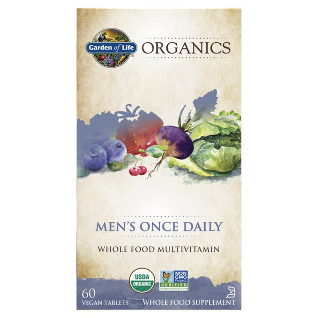 Garden of Life Organics Mens Once Daily 30 Tablets thumbnail 2