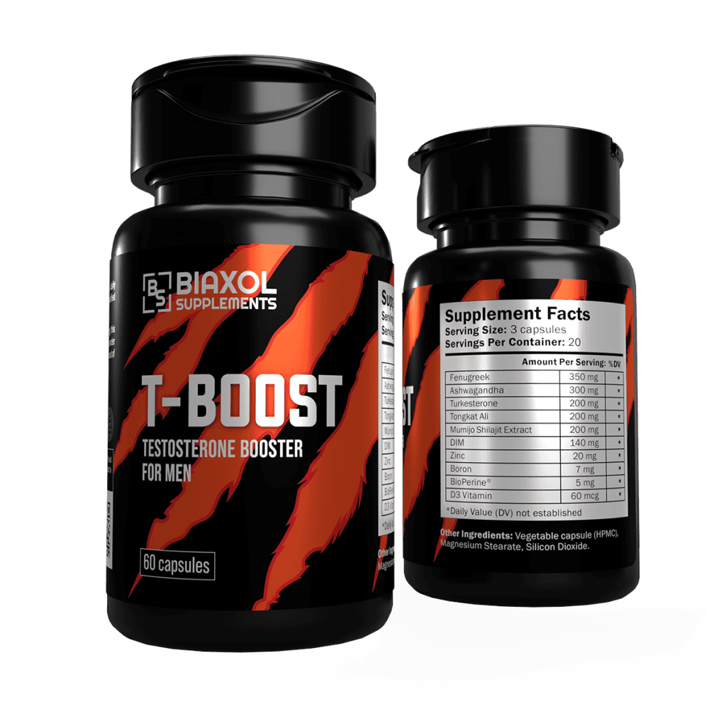 Biaxol Supplements Testosterone Booster 60 Caps thumbnail 2