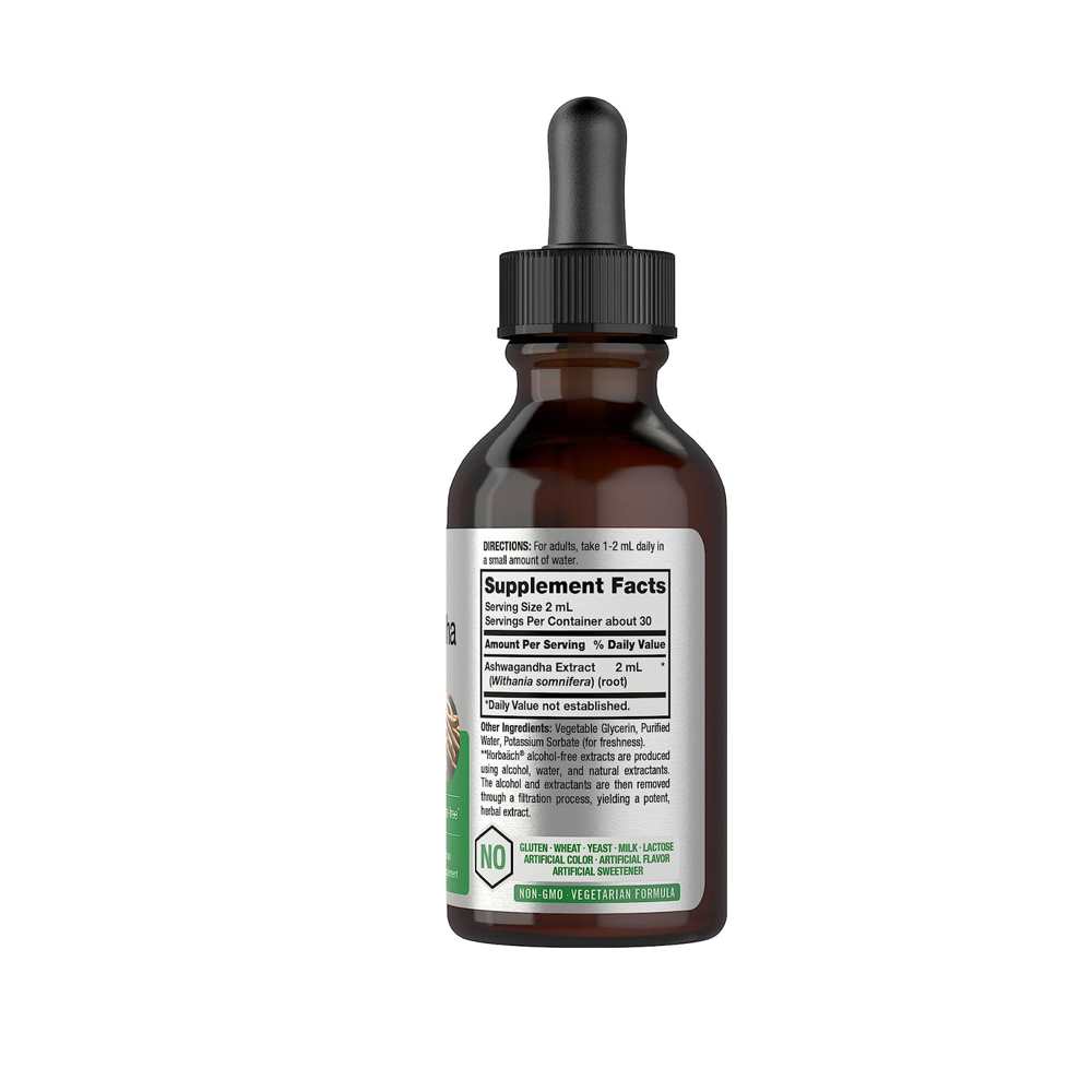 Horbäach Ashwagandha Root | 2oz Liquid thumbnail 2