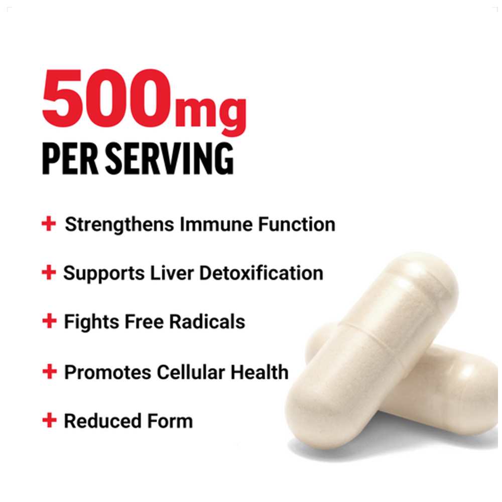 Force Factor Glutathione – 60 Capsules thumbnail 2