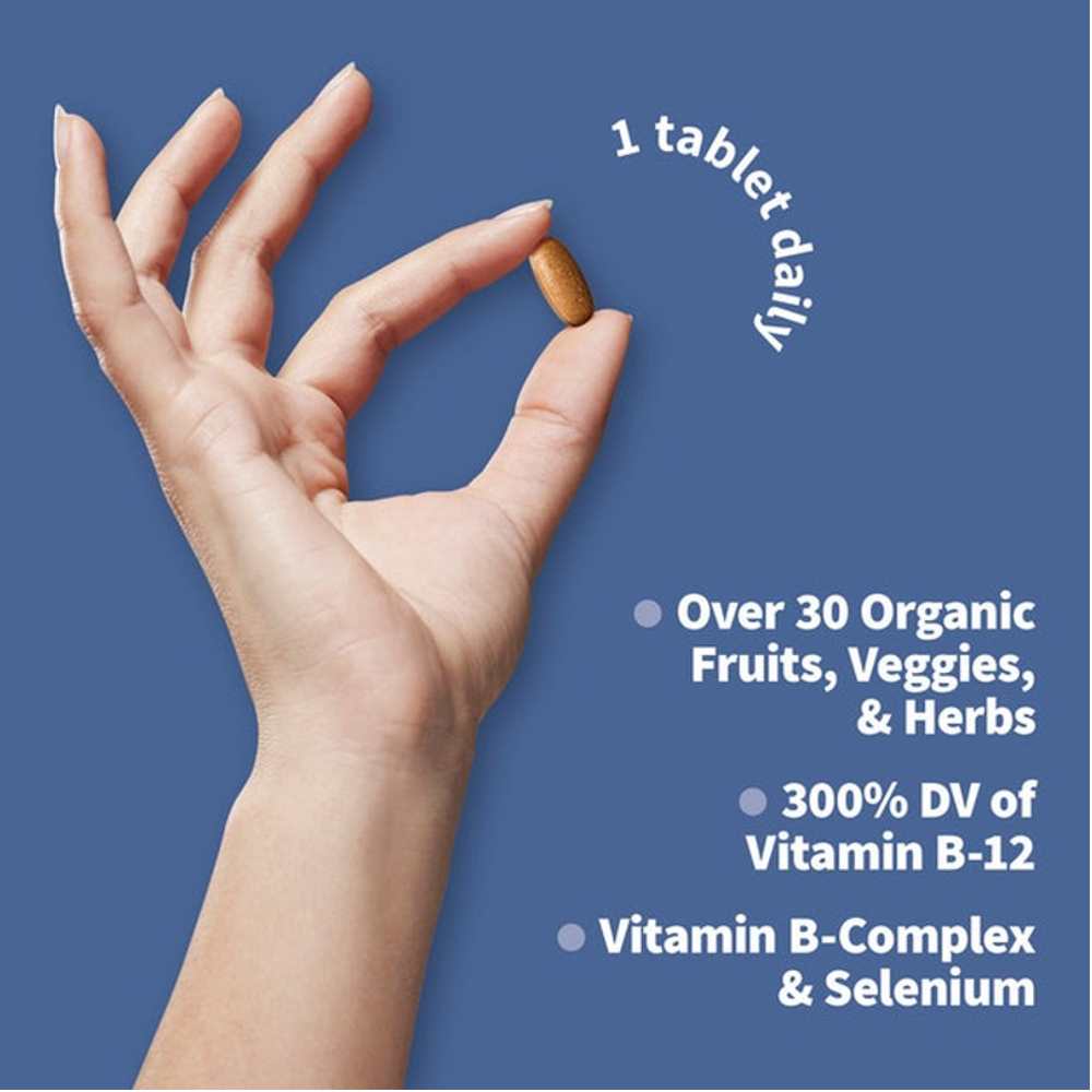 Garden of Life Organics Mens Once Daily 30 Tablets thumbnail 3