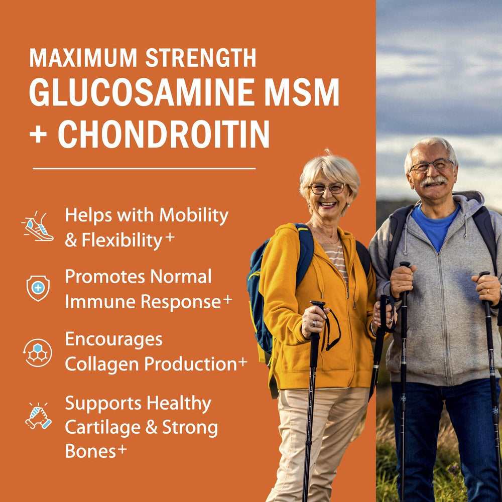 Bio Schwartz Maximum Mobility – Glucosamine Msm + Chondroitin with Turmeric Curcumin – 90 Capsules thumbnail 2
