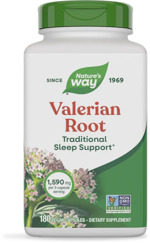 Nature's Way Valerian Root | Sleep Support | 100 Vegan Capsules. thumbnail 3