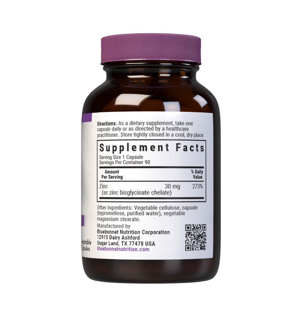 Bluebonnet Nutrition ALBION CHELATED ZINC 90 caps thumbnail 2