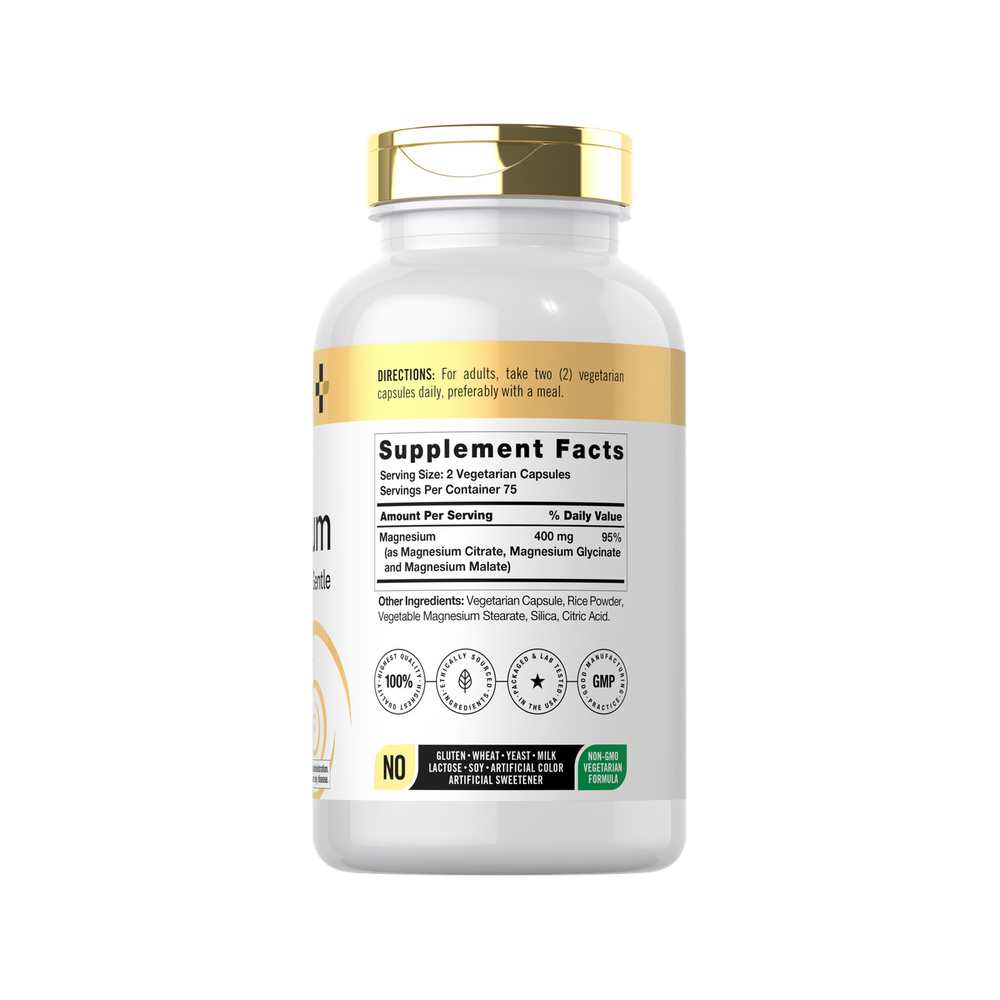 Horbäach Doctor's Way Triple Magnesium Complex | 150 Capsules thumbnail 2
