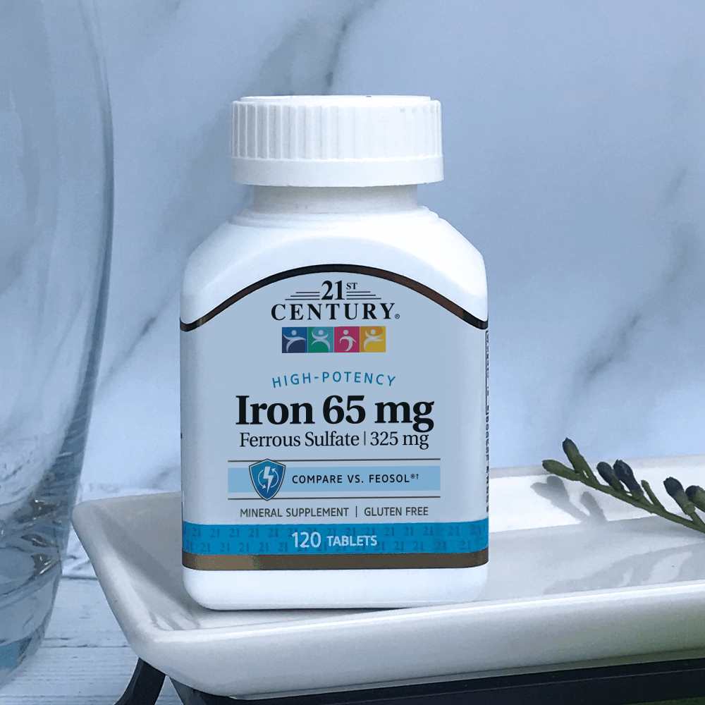 21st Century Iron 65 Mg High-Potency 120 Tabs thumbnail 2