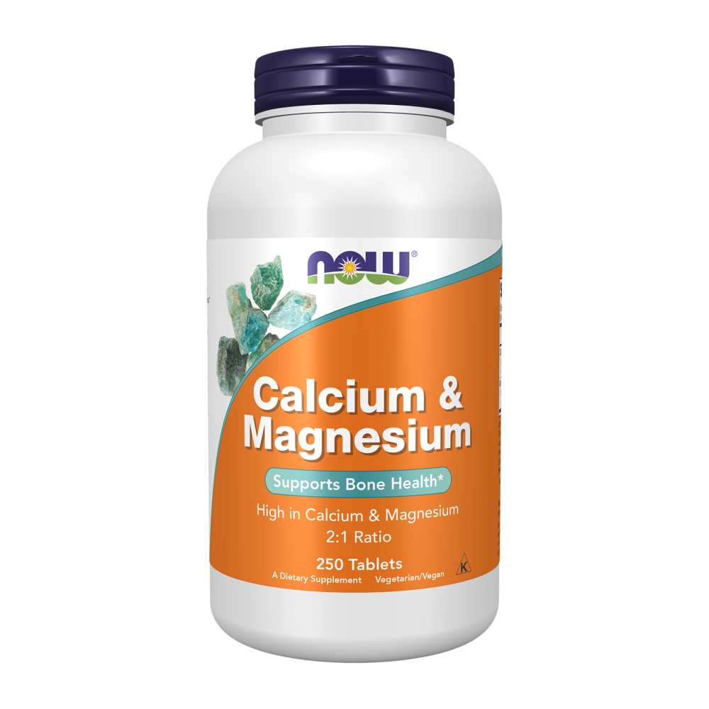 Now Foods Calcium & Magnesium – Bone Health Support – 2:1 Ratio – 100 Tablets thumbnail 2