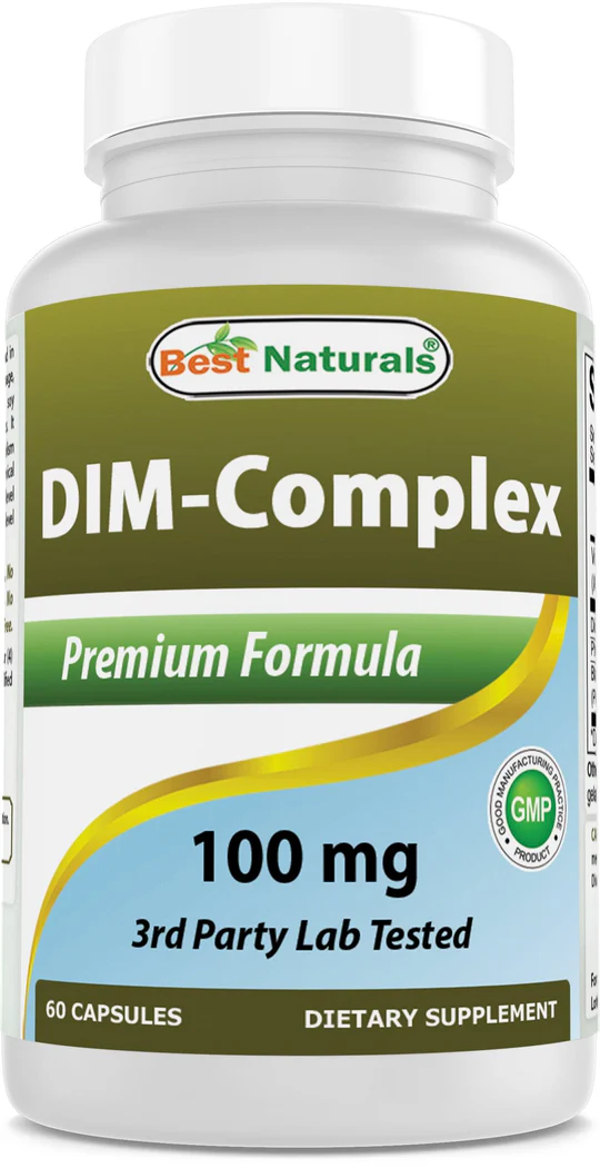 Best Naturals DIM-Complex 100 mg 120 Capsules thumbnail 2
