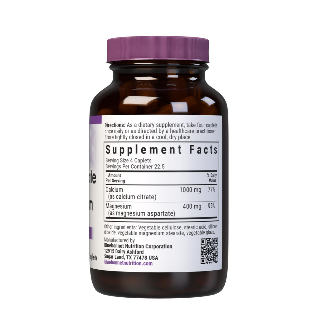 Bluebonnet Nutrition Calcium Citrate & Magnesium 90 Caplets thumbnail 3