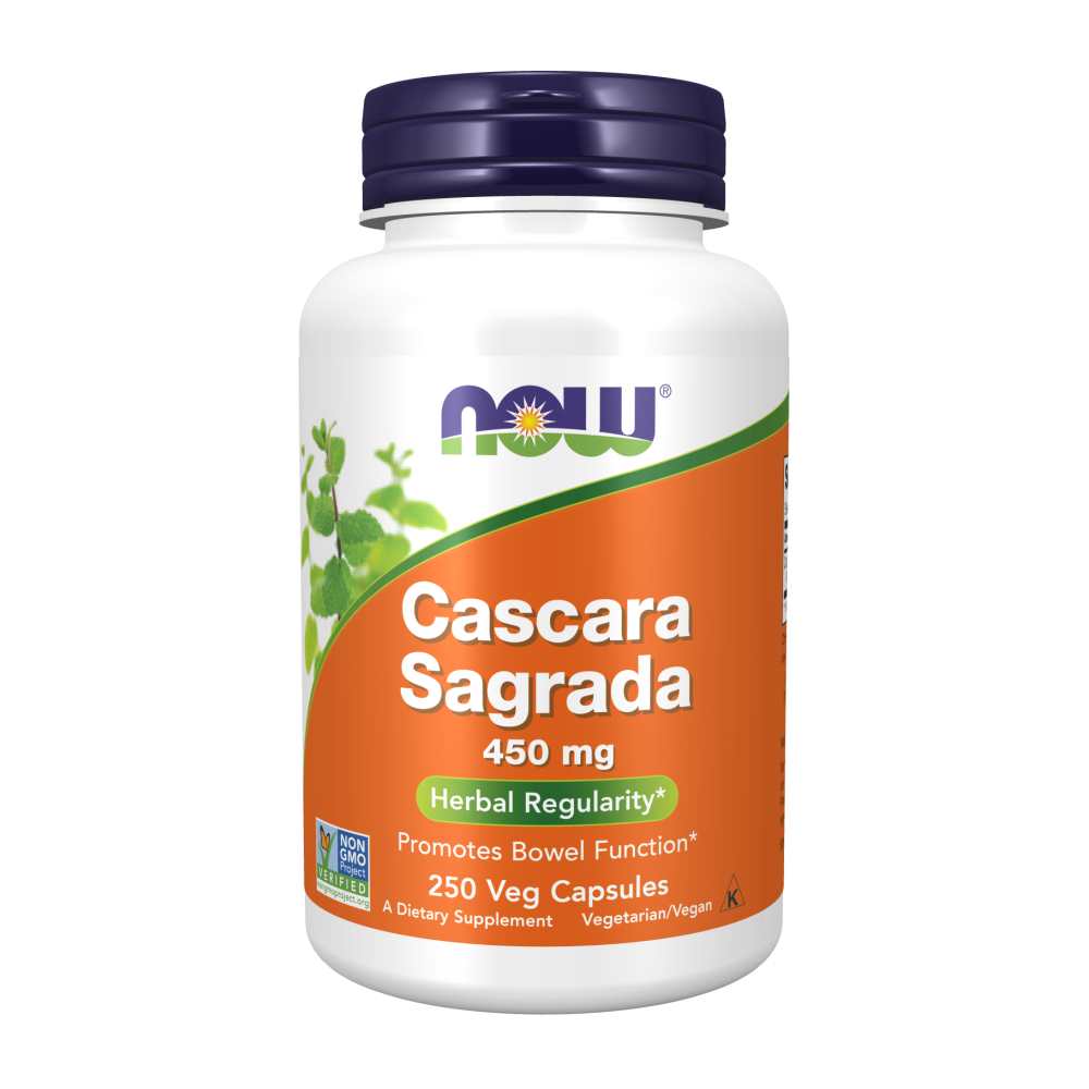 Now Foods Cascara Sagrada 450 Mg – Herbal Bowel Support & Regularity – 100 Veg Capsules thumbnail 2