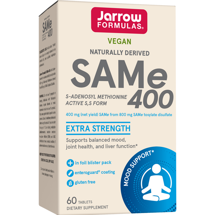 Jarrow Formulas Sa Me - 400mg 30 Tabs thumbnail 2
