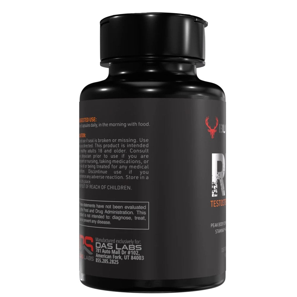 Bucked Up RUT Testosterone Booster - Peak Body Composition, Stamina & Superior Sex Drive - All-Natural Formula - 90 Capsules - DAS Labs Dietary Supplement thumbnail 3