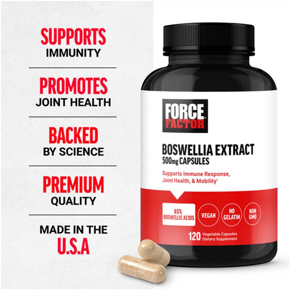 Force Factor Boswellia – 120 Capsules thumbnail 2