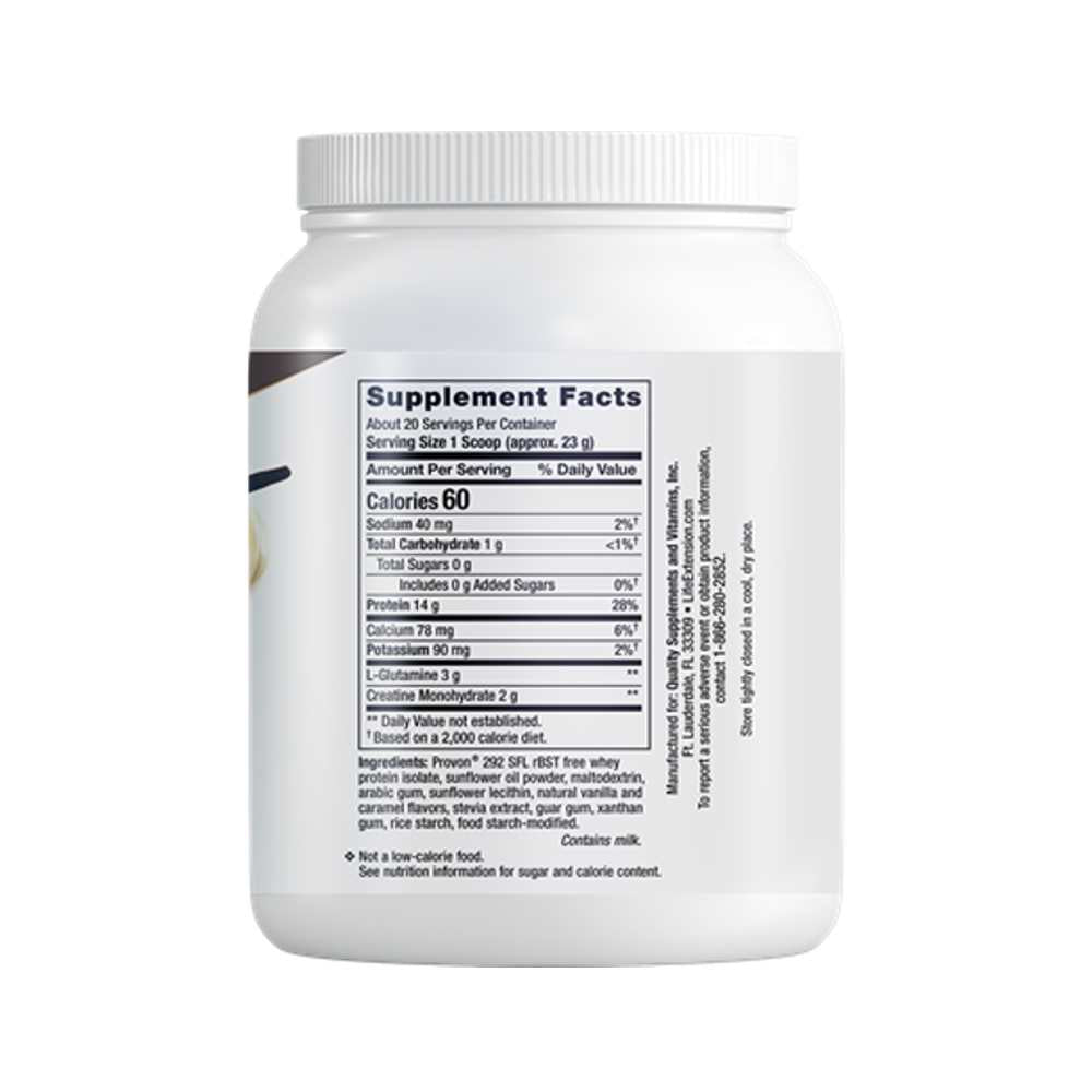 Life Extension Wellness Code® Advanced Whey Protein Isolate (vanilla) 454 Grams thumbnail 2