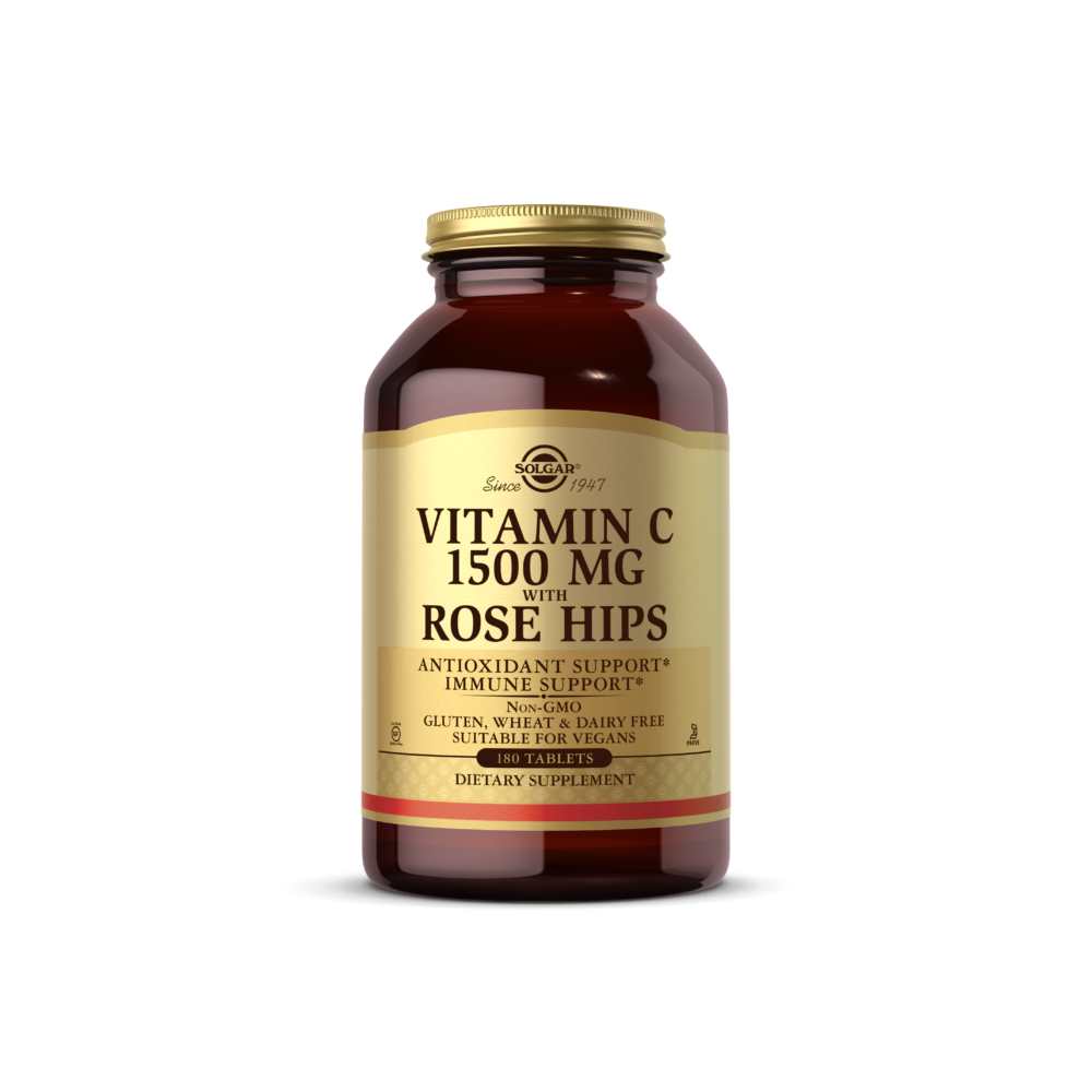 Solgar Vitamin C 1500 Mg with Rose Hips 90 Tablets thumbnail 2
