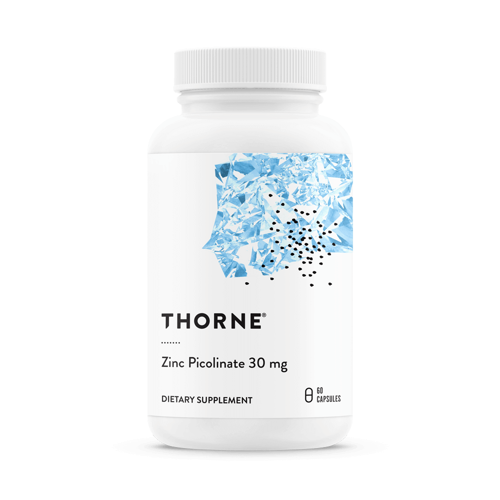 Thorne Zinc Picolinate 30mg High-Quality Dietary Supplement thumbnail 3