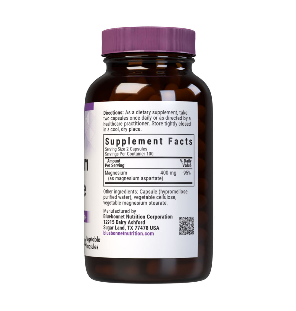 Bluebonnet Nutrition Magnesium Aspartate 200 Caps thumbnail 2