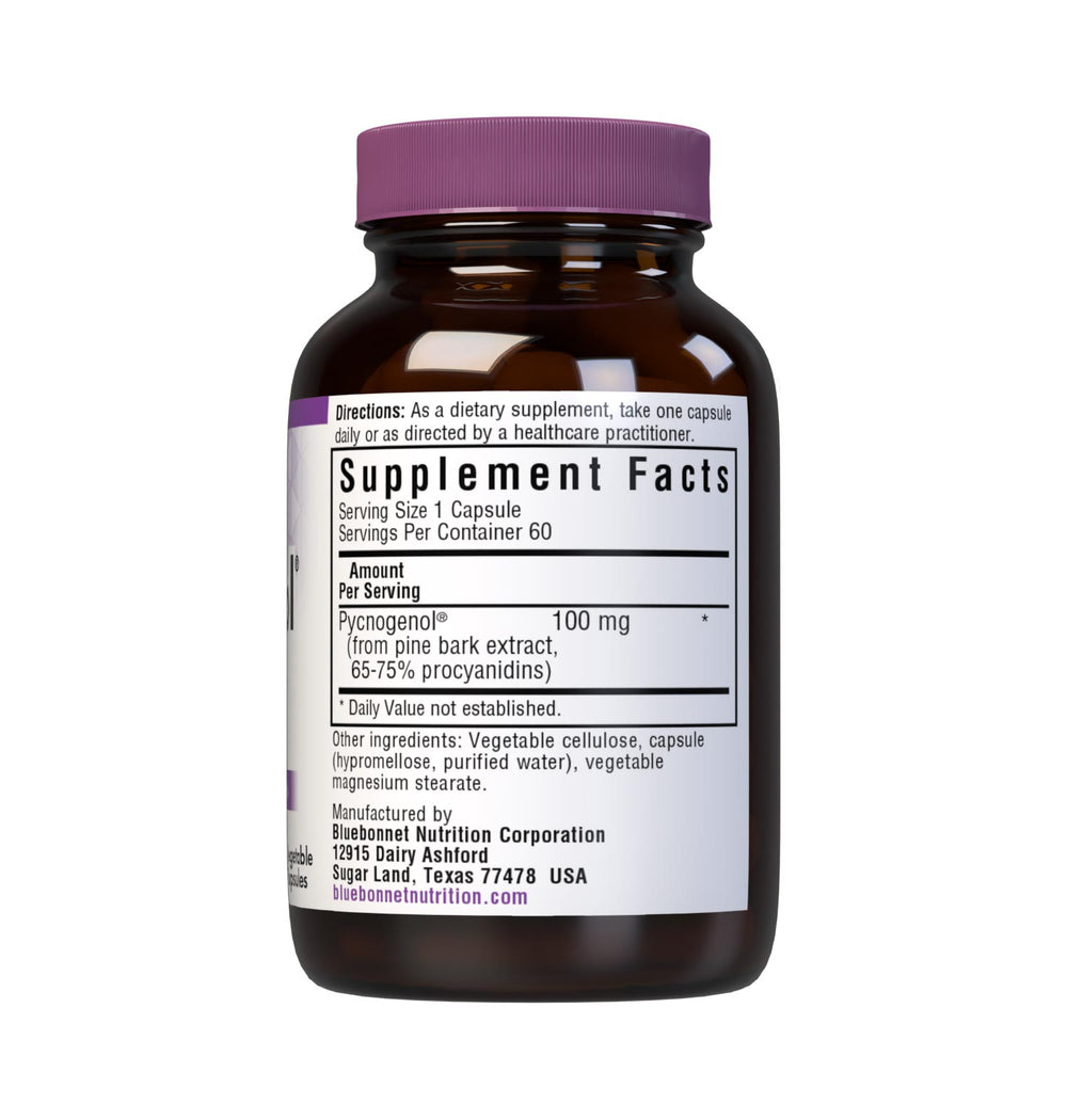 Bluebonnet Nutrition Pycnogenol® 100 Mg 60 Caps thumbnail 2