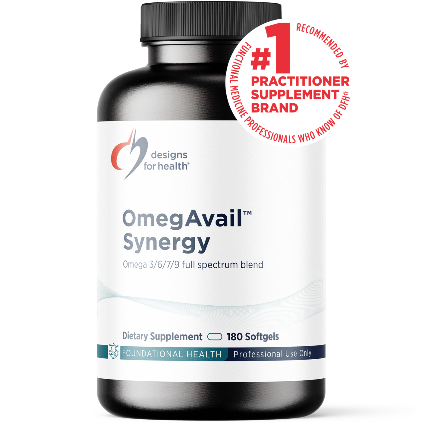 Designs for Health OmegAvail Synergy 60 Softgels thumbnail 2