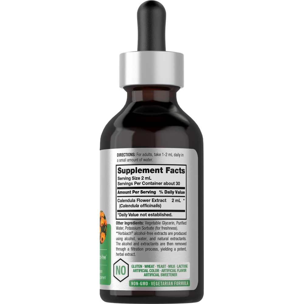Horbäach Calendula Extract | 2oz Liquid thumbnail 2