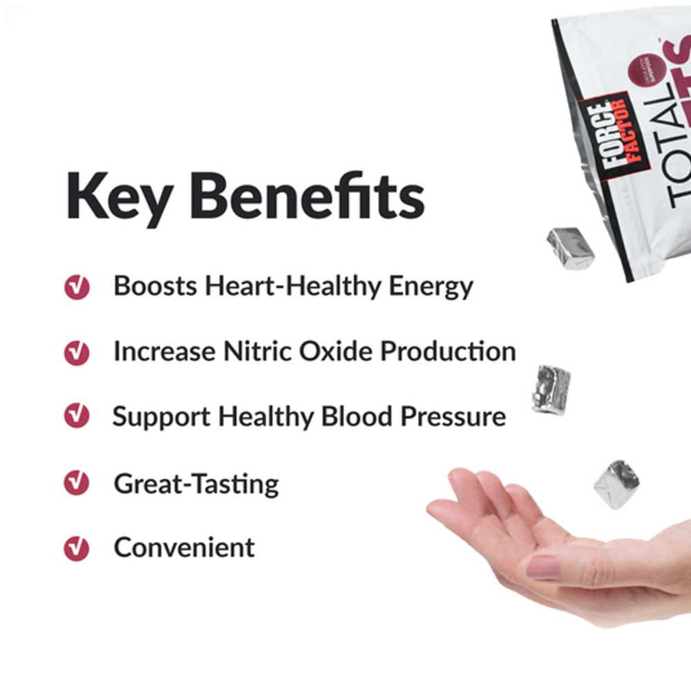 Force Factor Total Beets Blood Pressure Support – 60 Soft Chews thumbnail 2