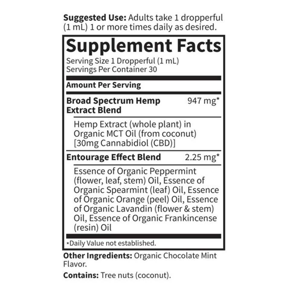 Garden of Life Dr. Formulated Cbd 30mg Liquid Drops 30ml thumbnail 2