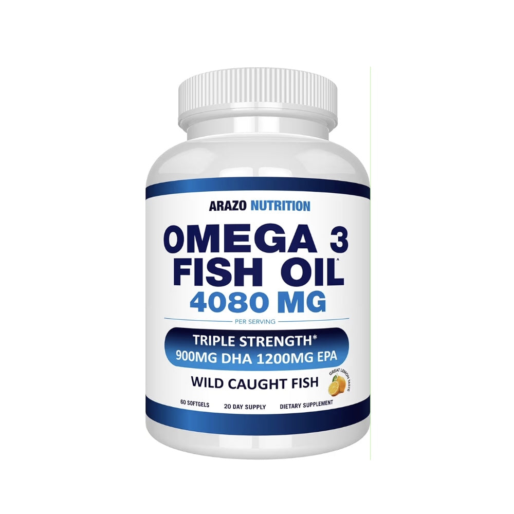 Arazon Nutrition Omega 3 Fish Oil 4,080mg thumbnail 2