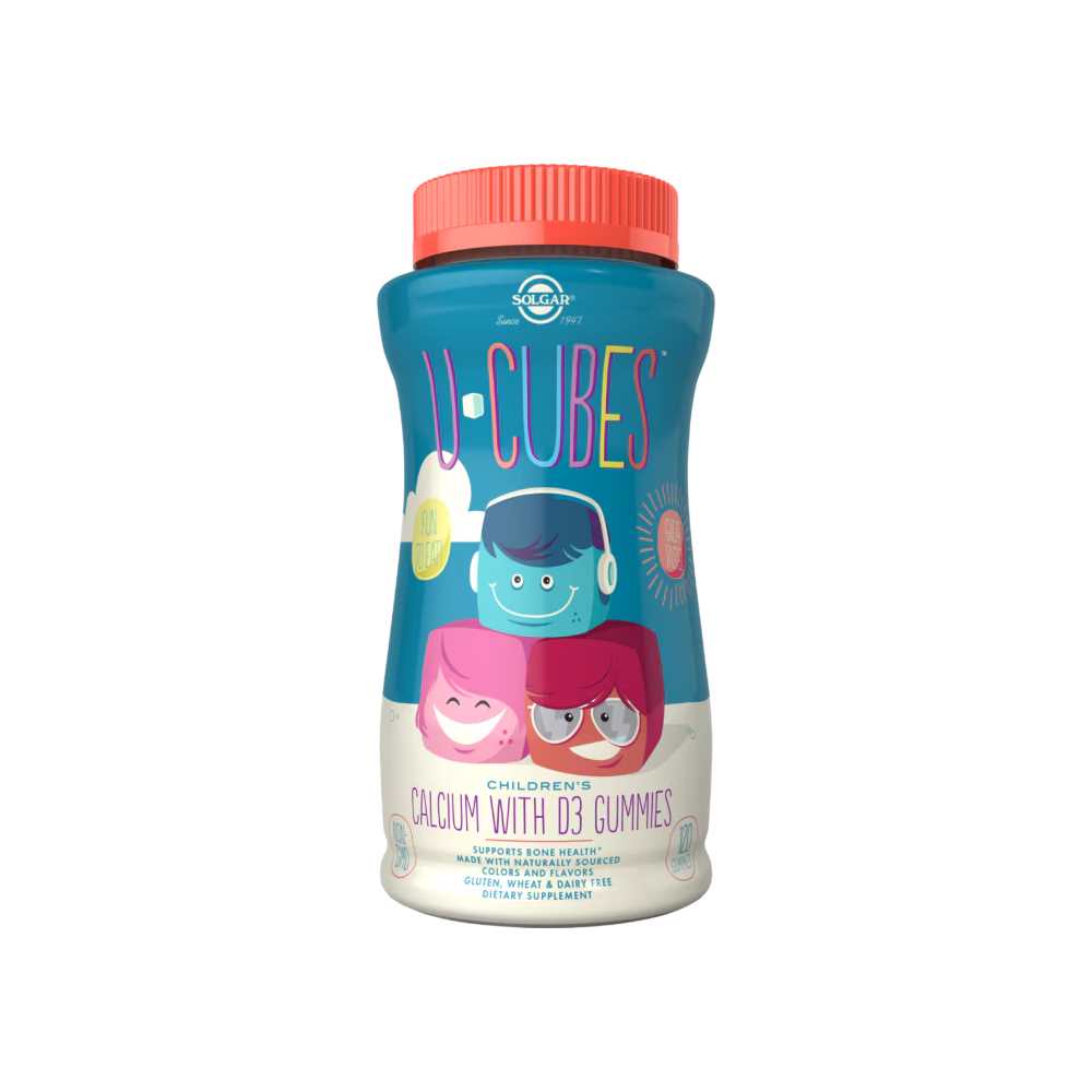 Solgar U-Cubes™ Children’s Calcium with D3 60 Gummies thumbnail 2