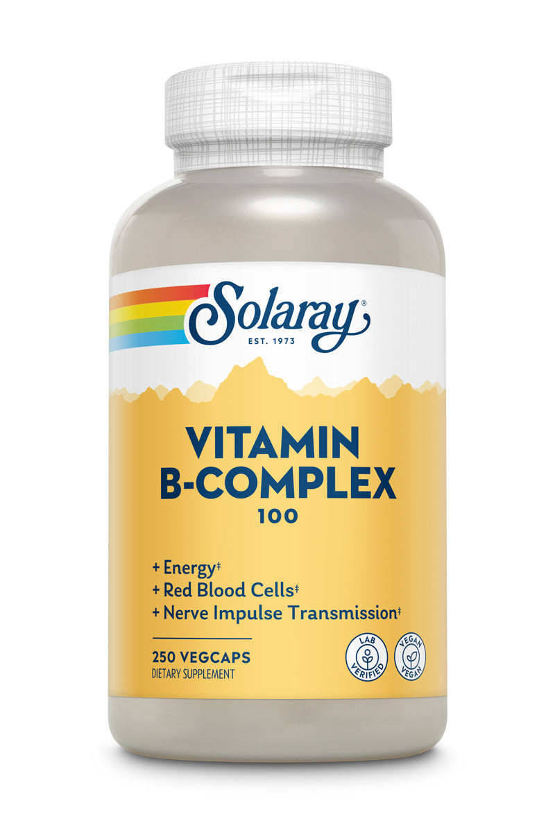 Solaray Vitamin B-Complex 100 50 Caps thumbnail 3