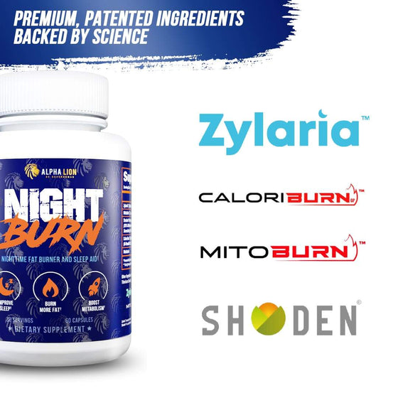 Alpha Lion Night Burn 60 Caps thumbnail 2