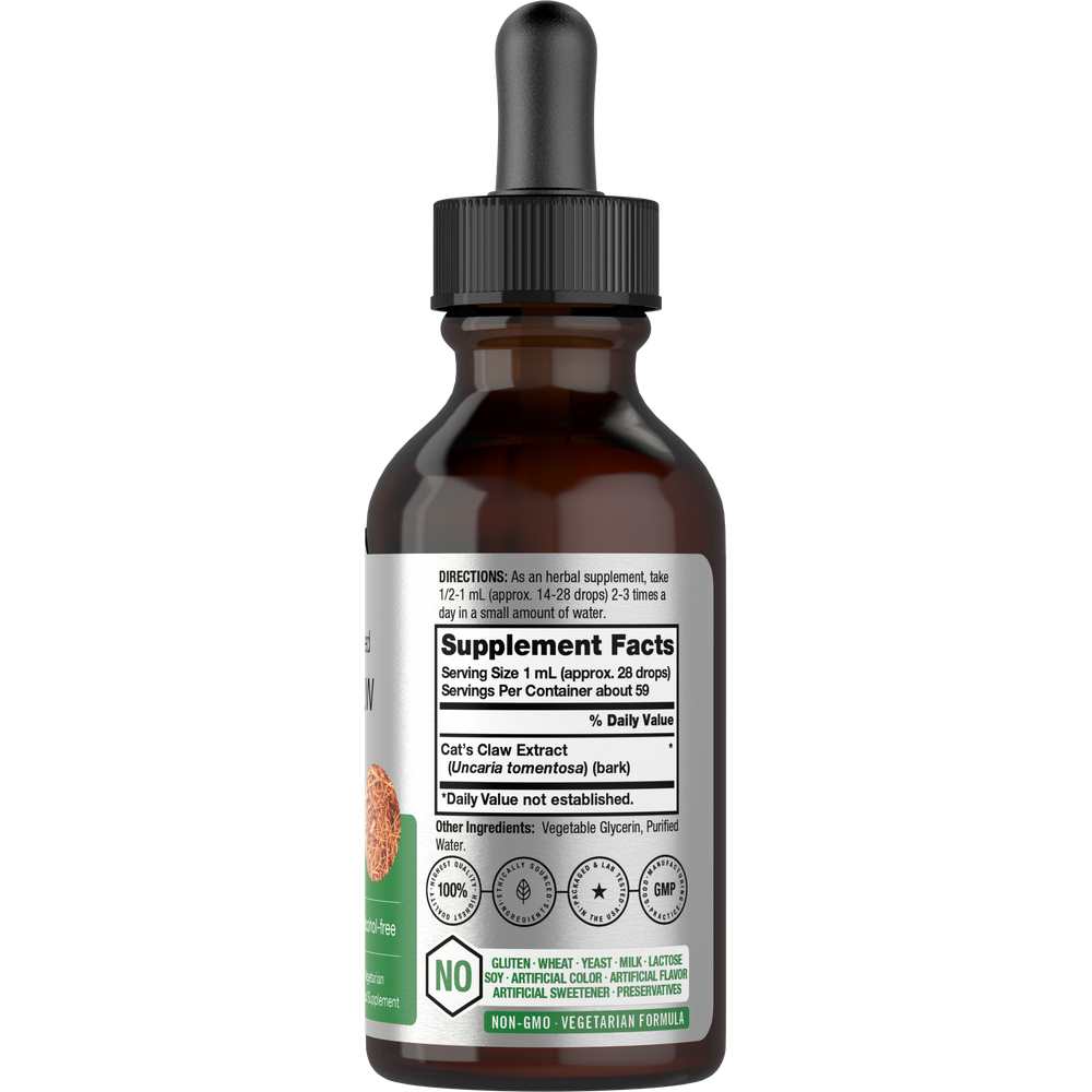 Horbäach Cats Claw Extract | 2oz Liquid thumbnail 2