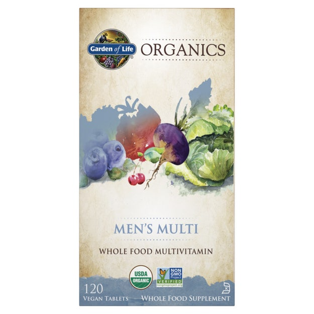 Garden of Life Organics Mens Multi 60 Tablets thumbnail 2
