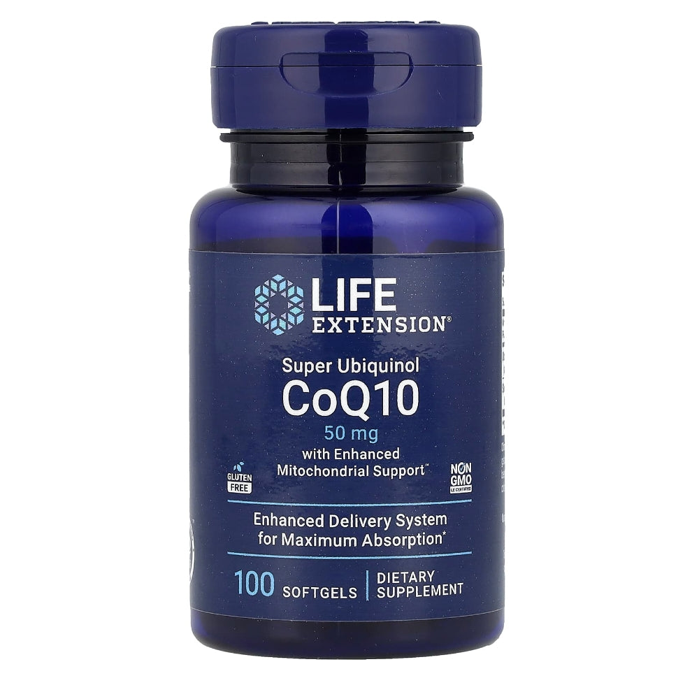 Life Extension Super Ubiquinol Co Q10 with Pqq 100 Mg, 30 Softgels thumbnail 4