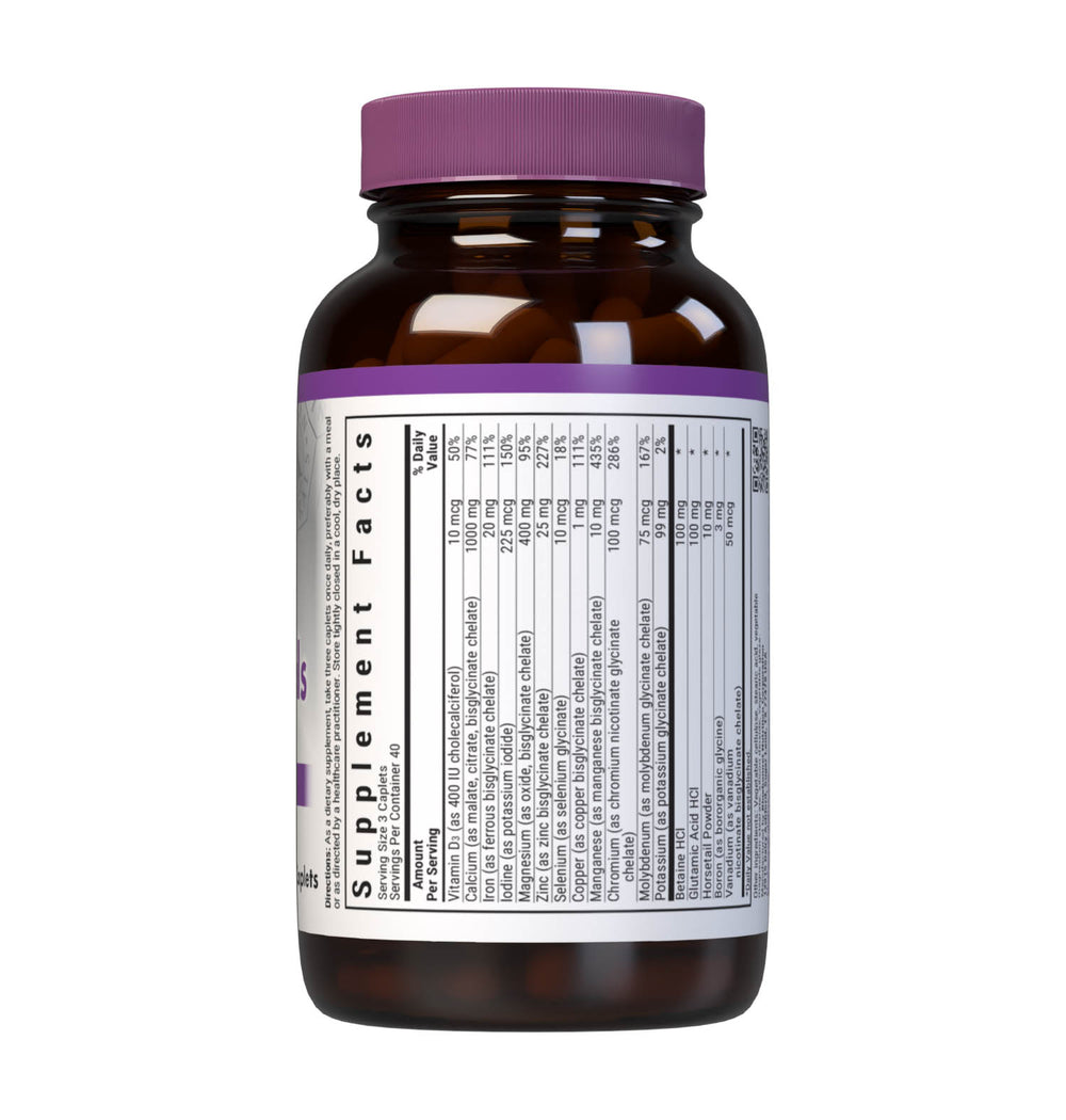 Bluebonnet Nutrition Chelated Multiminerals 120 Caplets thumbnail 2