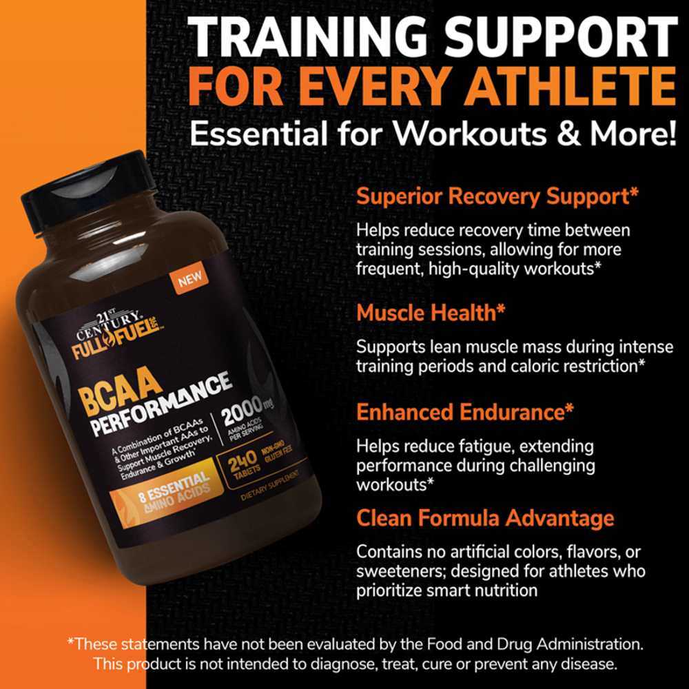 21st Century Full Fuel™ 365 Bcaa Performance 240 Tabs thumbnail 2