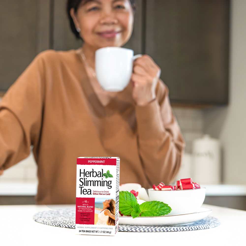 21st Century Herbal Slimming Tea Peppermint 24 Tea Bags thumbnail 2
