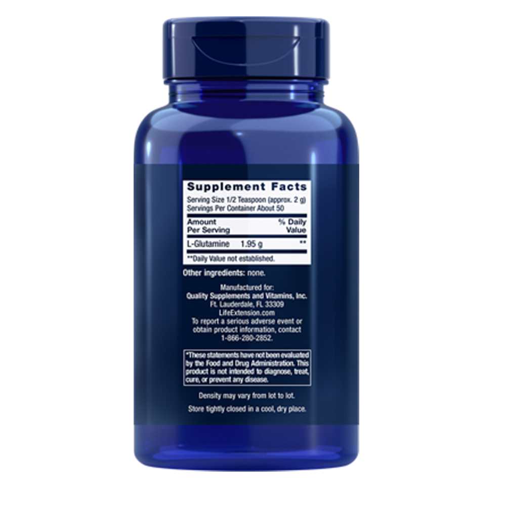 Life Extension L-Glutamine Powder 100g thumbnail 2