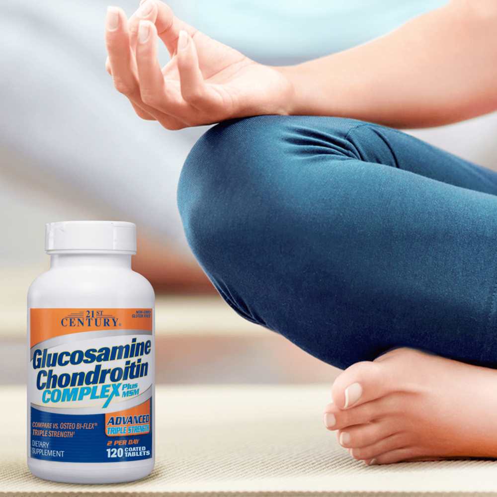 21st Century Glucosamine Chondroitin Complex 120 Tabs thumbnail 3