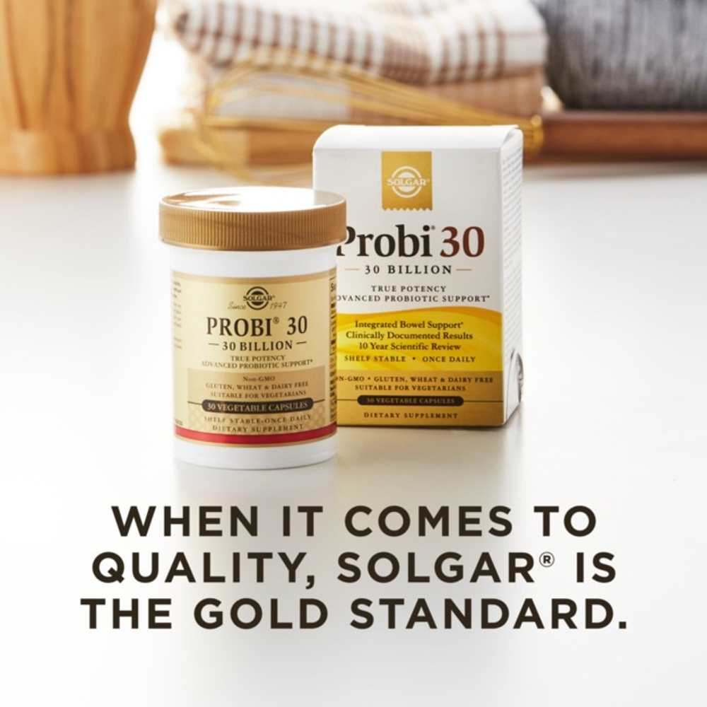 Solgar Probi® 30 Billion 30 Vegetable Capsules thumbnail 2