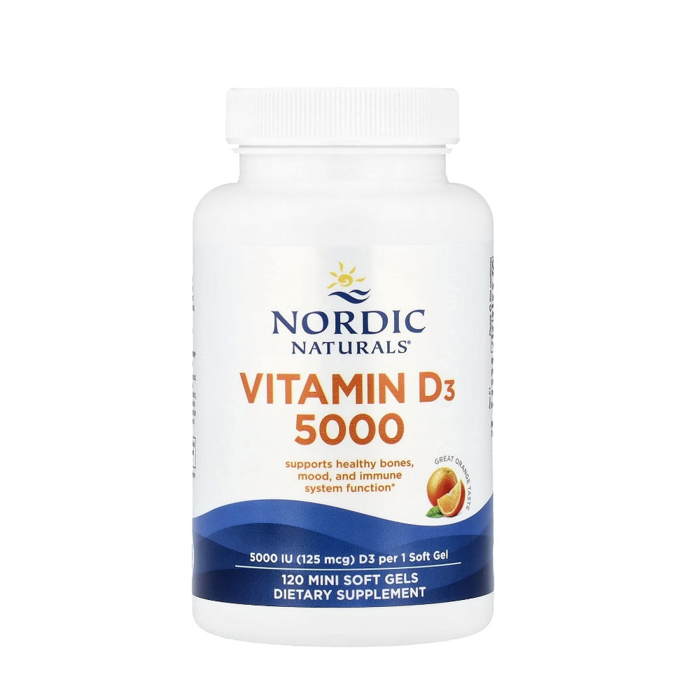 Nordic Naturals Vitamin D3 1000 Iu (25 Mcg) – Bone, Mood & Immune Support – 120 Mini Softgels thumbnail 2