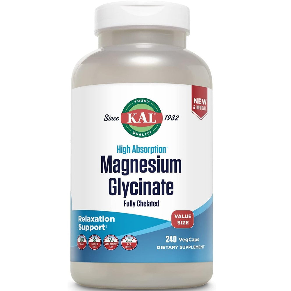 KAL Magnesium Glycinate 350mg - Relaxation Support thumbnail 5