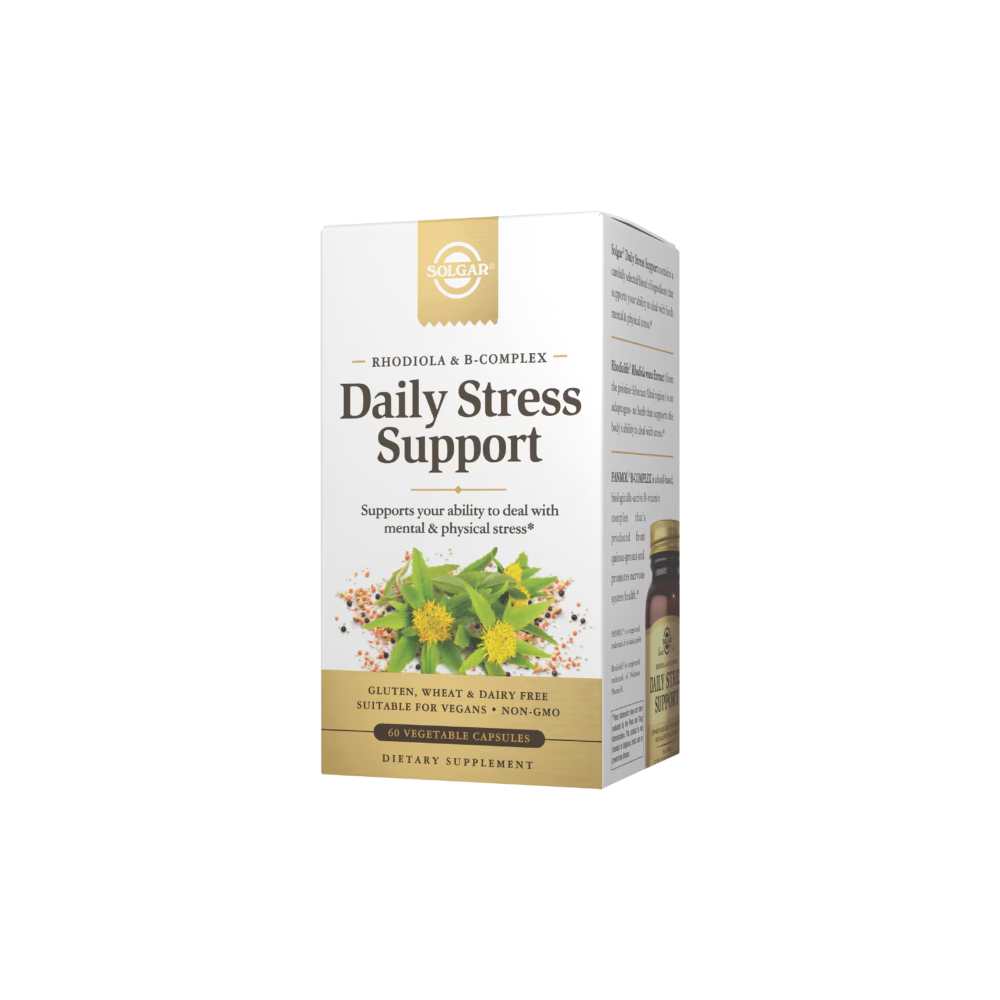 Solgar Daily Stress Support 30 Vegetable Capsules thumbnail 2