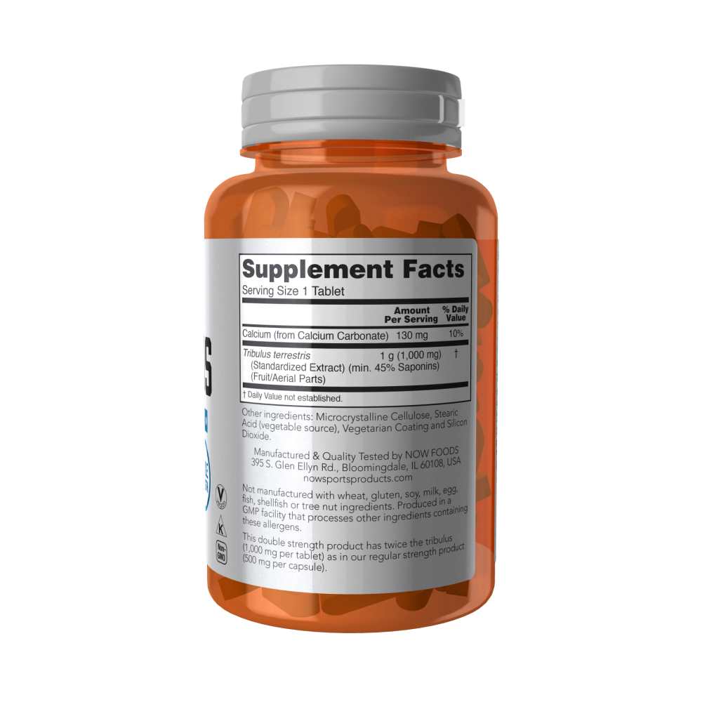 Now Sports Tribulus 1,000 Mg 90 Tablets thumbnail 3