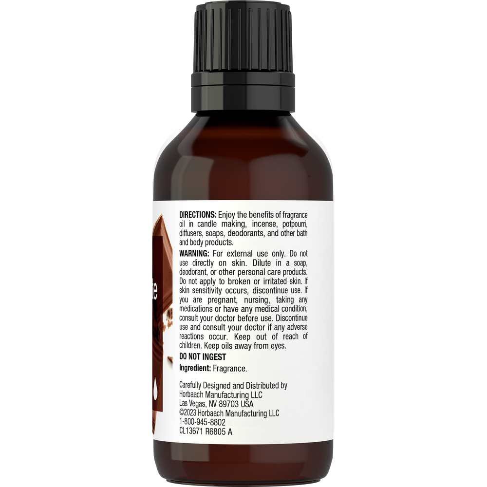 Horbäach Chocolate Fragrance Oil | 1oz Liquid thumbnail 2