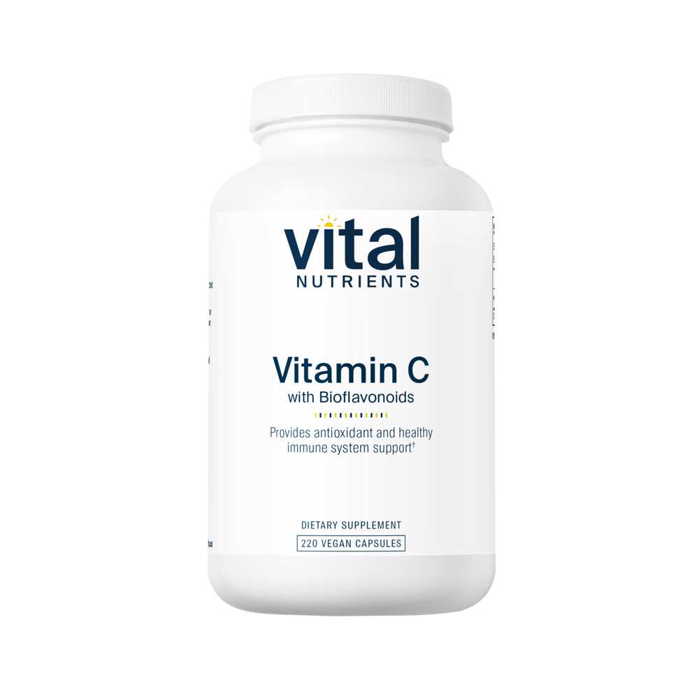 Vital Nutrients Vitamin C with Bioflavonoids 100 caps thumbnail 2